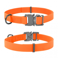 WAUDOG obojek voděodolný Collartex Fastex oranžový (25-35cm/1,5cm)