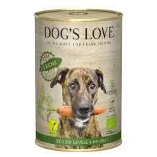 Dog's Love konzerva Barf Bio Vegan Greens 400g