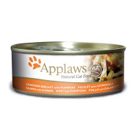Applaws konzerva Cat Kuřecí prsa s dýní 156g