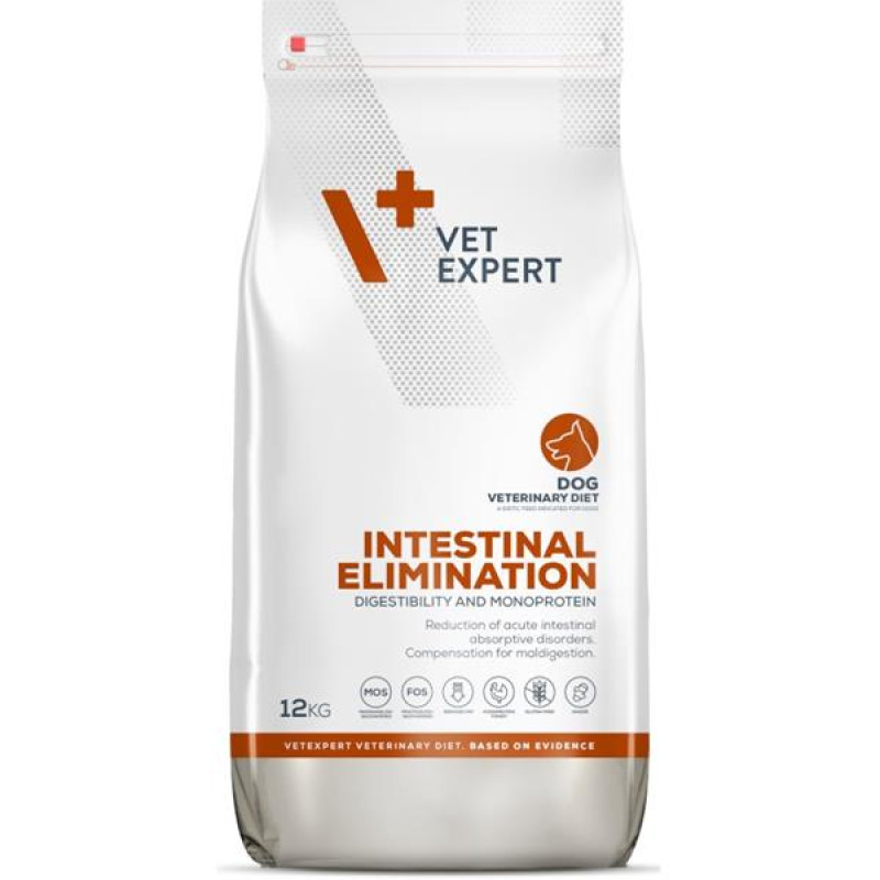 VetExpert VD 4T Intestinal Elimination Dog 12 kg