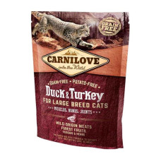 Carnilove Cat Adult Duck & Turkey Large B.Grain Fr 0,4 kg