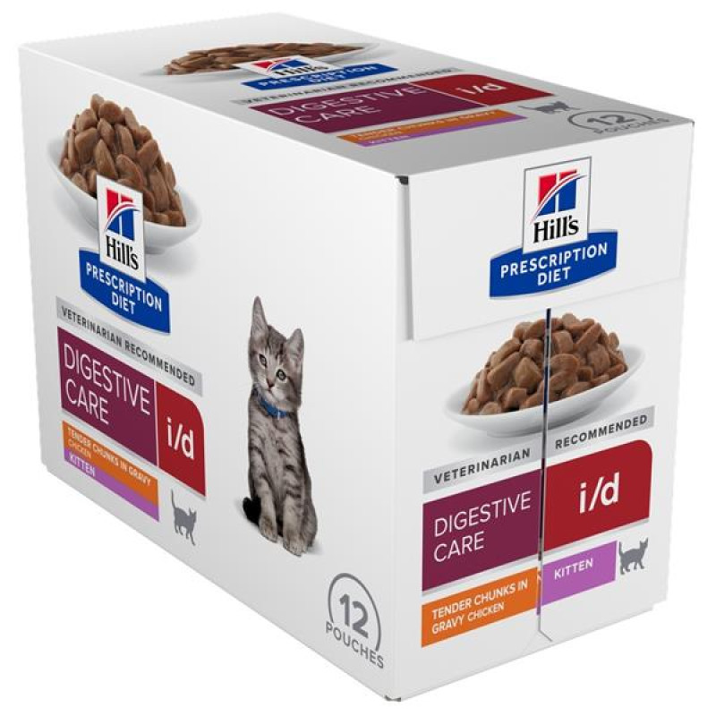 Hill's Prescription Diet i/d Kitten Chicken kapsička 12 x 85 g