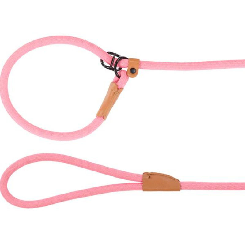 Vodítko proti tahání nylon Malibu růžové 1x170cm Flamingo