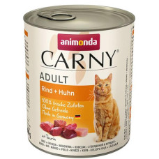 Animonda Carny cat  konz. - hovězí, kuřecí 800 g