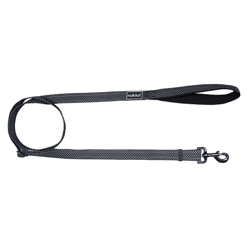 RUKKA Rukka Star vodítko prodlužovací reflexní šedé   S (120-200cm/1,5cm)