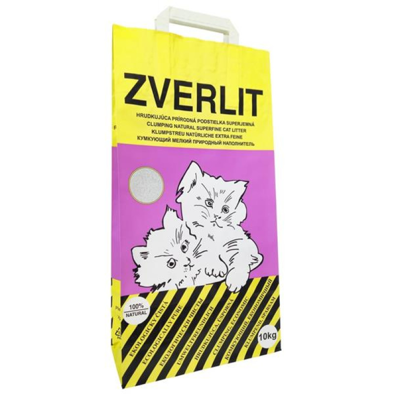 Stelivo Cat Zverlit superjemný bez vůně - fialový 10 kg