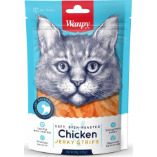 Wanpy Cat Soft Chicken Jerky Strips for Cat 80 g