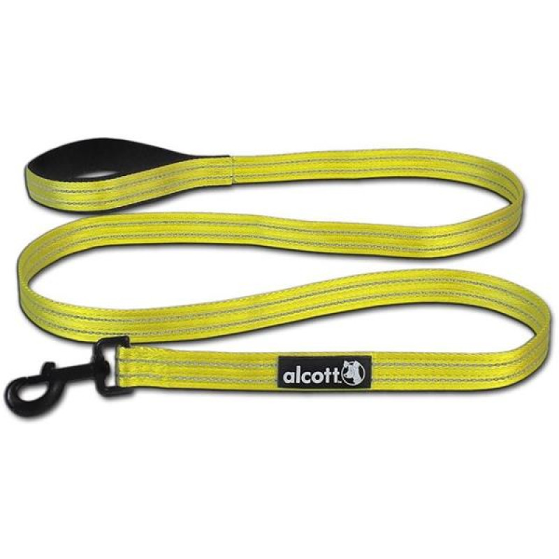 Vodítko nylon Visibility žluté 3,5x180 Alcott