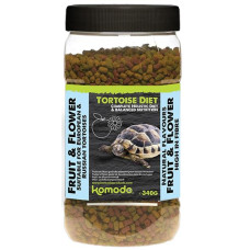 Komodo Tort. Diet - suchoz. želva, ovoce+květy 340g