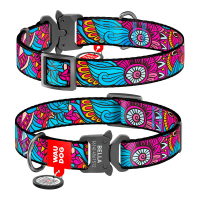 WAUDOG obojek nylonový Summer Fastex QR (37-58cm/2,5cm) 