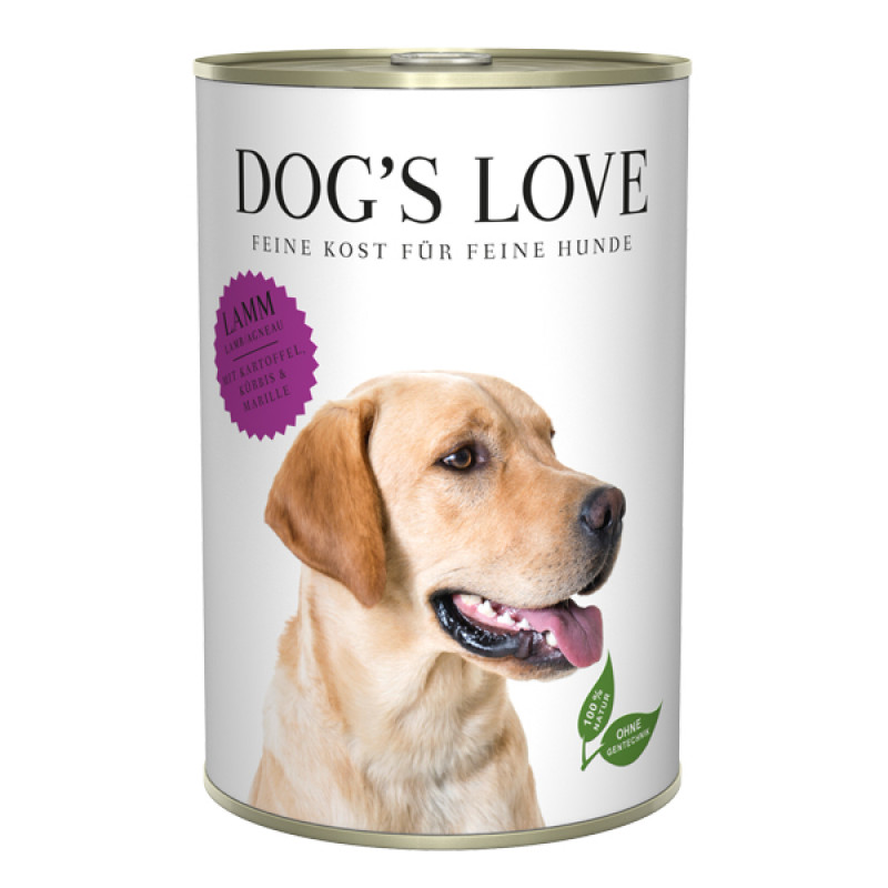 Dog's Love konzerva Jehněčí Adult Classic 400g