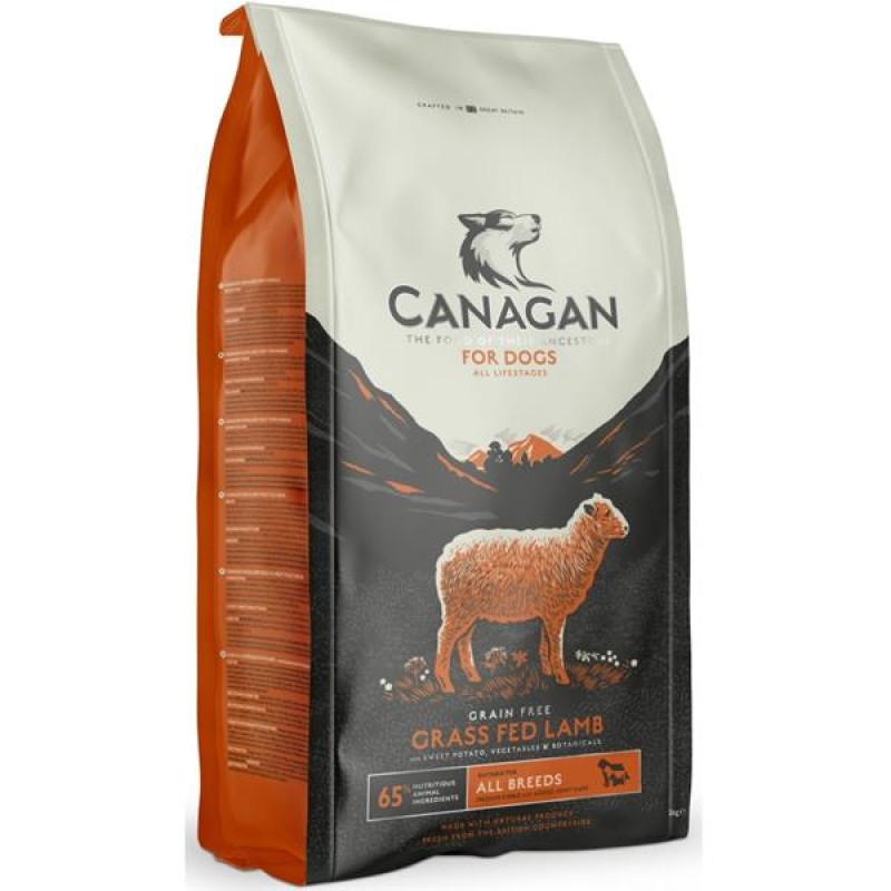 Canagan Dog Dry Grass-Fed Lamb 12 kg