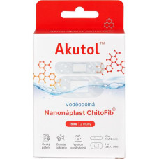 Akutol Nanonáplast ChitoFib, Voděodolné balení - 15 ks