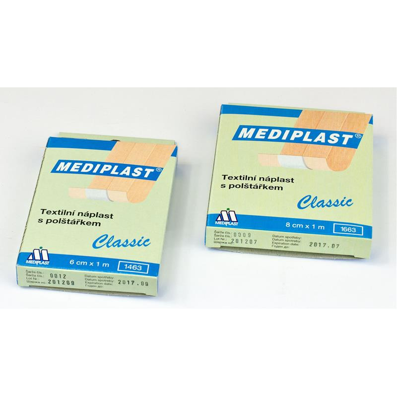 Náplast Mediplast, polštářek 8cm/1m 1ks 1663