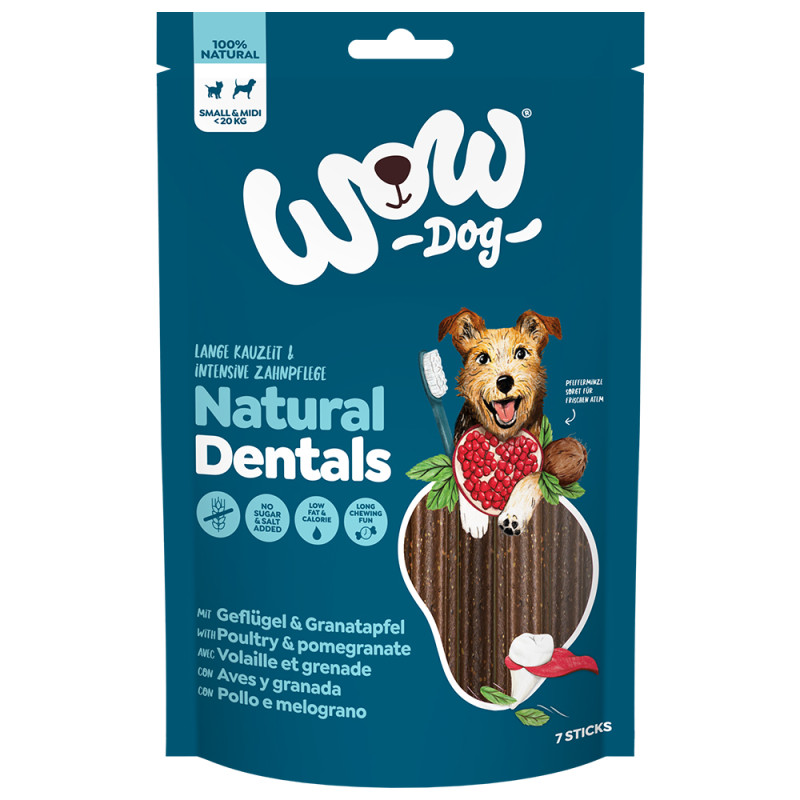 WOW Dog Dentální tyčinky  Small a Midi 195g