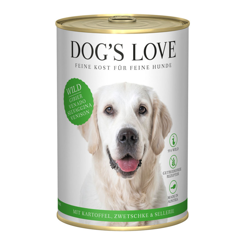 Dog's Love konzerva Zvěřina Adult Classic 400g