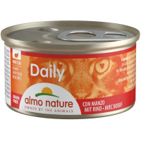 Almo Nature Daily Menu cat konz. kousky-hovězí 85g