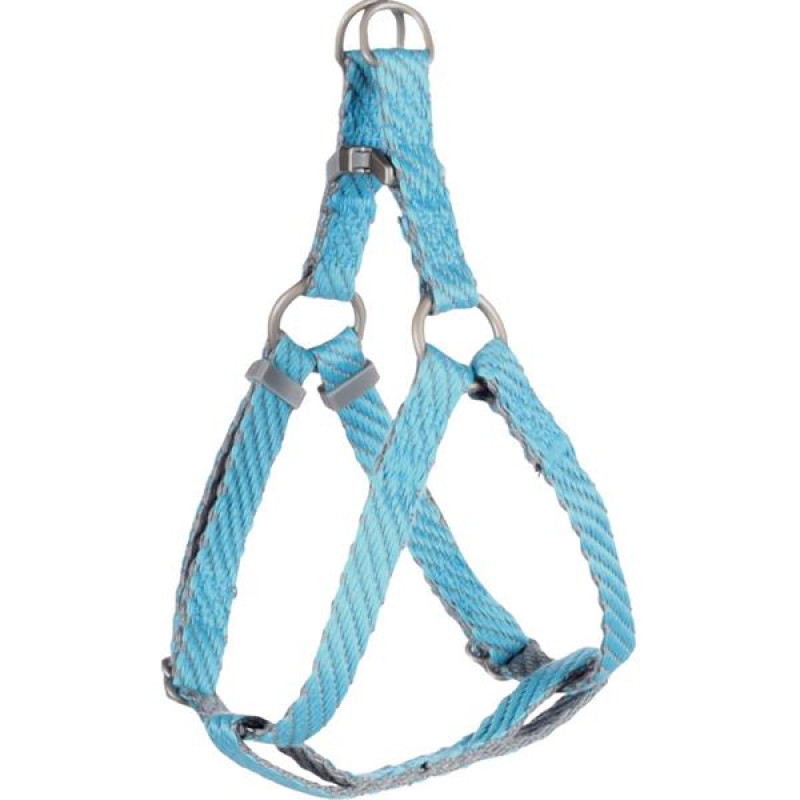 Postroj nylon Elly modrý 1x20-35cm Flamingo