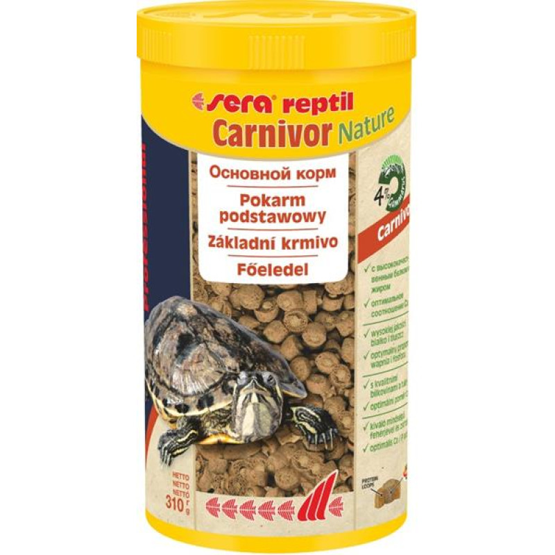 Sera Profesional Carnivor Nature - plaz 1000 ml