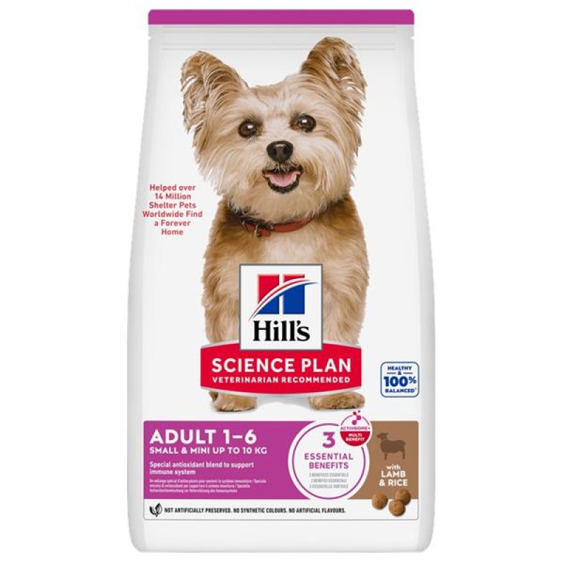 Hill's Science Plan Canine Adult Small & Mini Lamb & Rice 6 kg