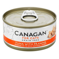 Canagan Cat konz. - Tuňák a krevety 75 g