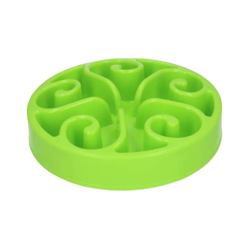 Eat Slow Live Longer zpomalovací miska Original zelená 30cm