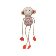 Hračka cat textil Robla opice Flamingo