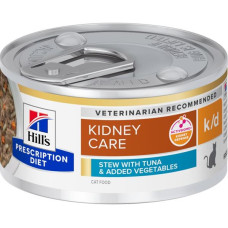Hill's Prescription Diet Feline Stew k/d tuňák a zelenina konzerva 82 g