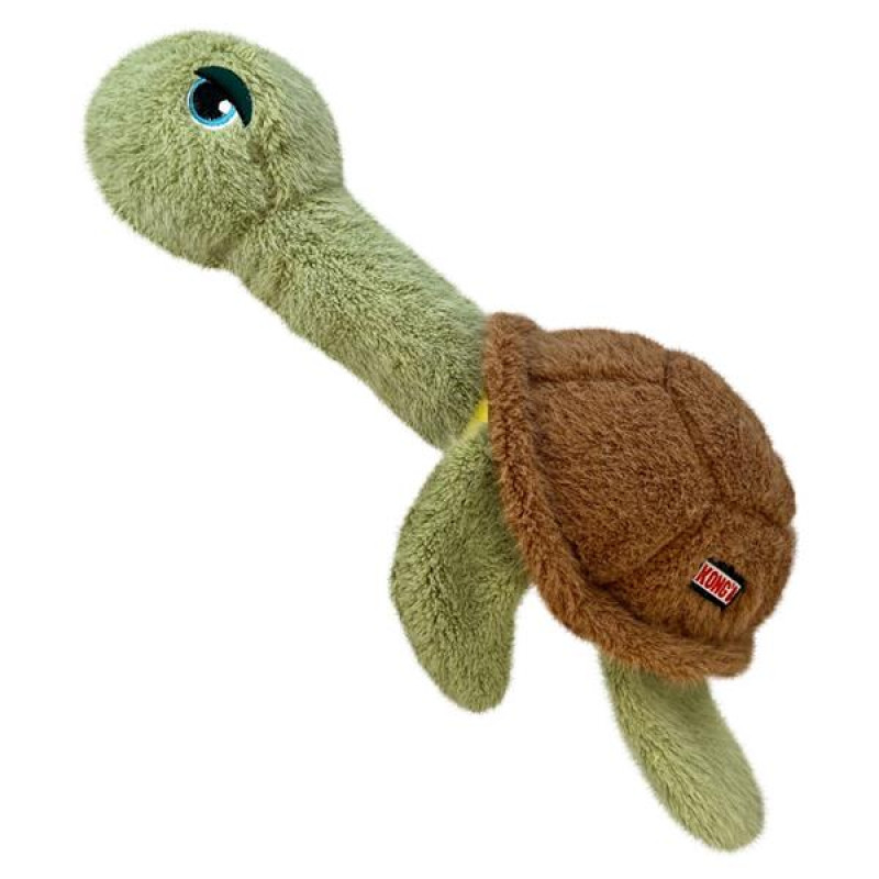 Hračka plyš. KONG Scruffs Turtle M/L