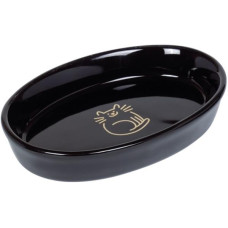 Miska cat keramická ovál Golden Cat 120ml Nobby