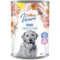 Calibra Dog Verve konz. GF Senior Turkey & Lamb 400 g