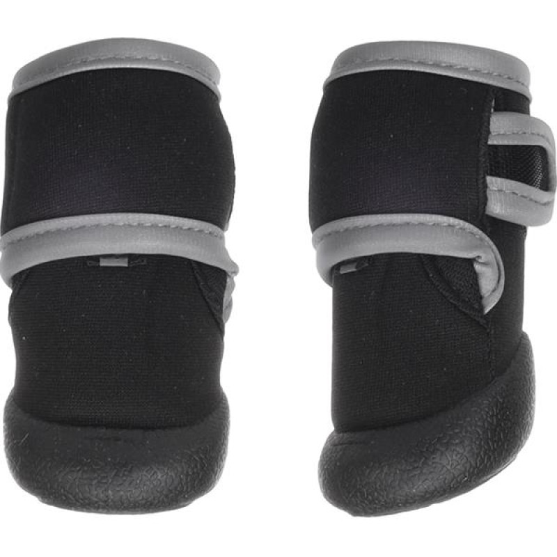 Botičky Laky 2 ks černé XS 3,5x4cm Flamingo