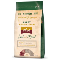 Fitmin Dog Medium Maxi Puppy Lamb & Beef 12 kg