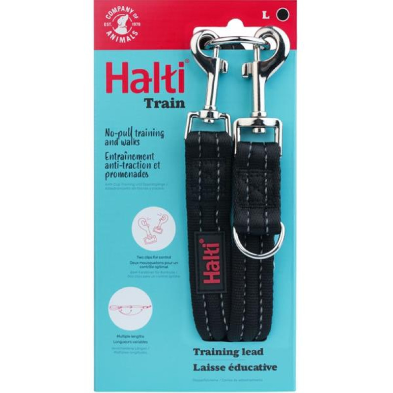Vodítko nylon přepínací tréninkové Halti 2 m, large COA