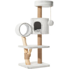 Škrabadlo Runa 129cm bílo-šedé Nobby