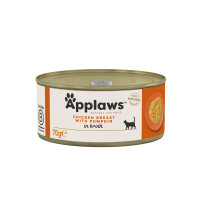 Applaws konzerva Cat Kuřecí prsa s dýní 70g
