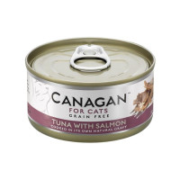 Canagan Cat konz. - Tuňák a Losos 75 g