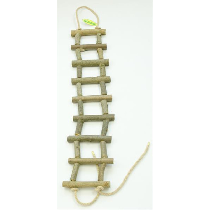 Žebřík dřevěný přírodní silnější 60 cm