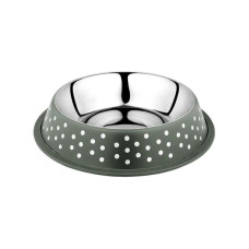 Miska nerez Deco fix puntíky 2,1l zelená Duvo+