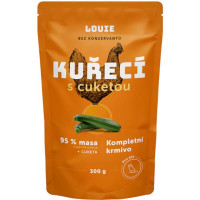 Louie kaps.pro psy kuřecí s cuketou 300g 