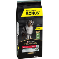 Pro Plan Dog Adult Medium Sensitive Digestion jehně 14+2,5 kg zdarma