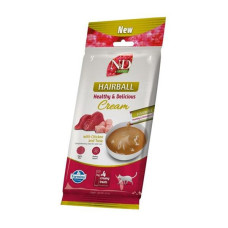 N&D QUINOA Cat Cream pamlsek Hairball Chicken & Tuna Adult 60 g