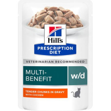 Hill's Prescription Diet Feline w/d kapsička 12 x 85 g