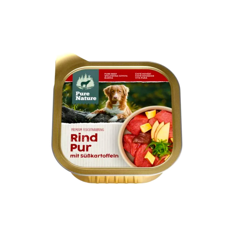 Pure Nature Dog Adult paštika Hovězí PUR 150g