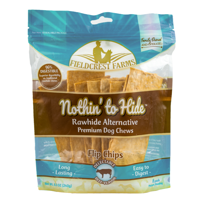 Nothin' to Hide Flip Chips hovězí 15cm/8ks/240g