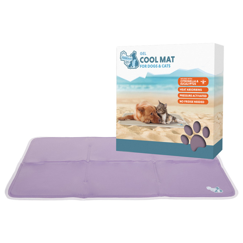CoolPets gelová chladící podložka Lila XL (70x120cm)