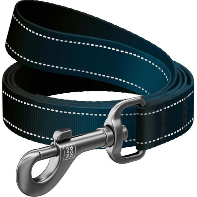 Vodítko nylon WAUDOG Mono 2,0x200cm černé