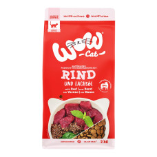 WOW Cat granule Hovězí se špenátem Adult  325g DMT 5/26