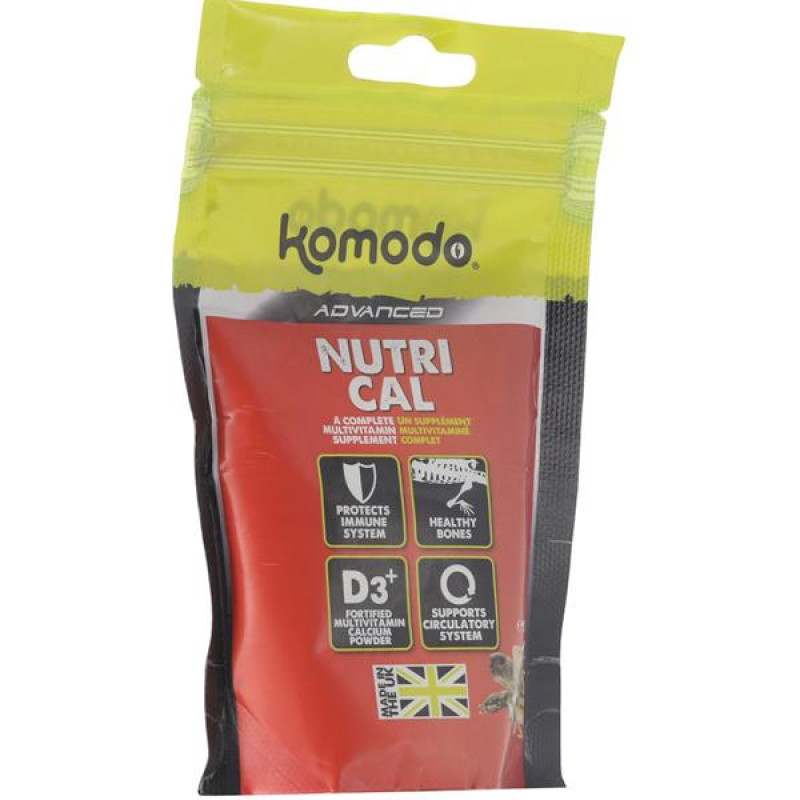 Komodo Nutri-Cal - multivitamín+minerály pro plazy 75g