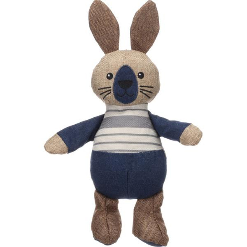 Hračka plyš Jiji králík 22cm modrý Flamingo